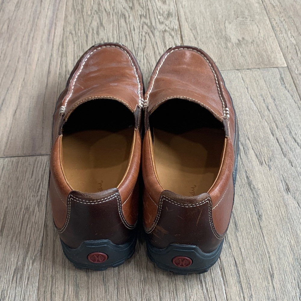 Cole Haan C03559 Tucker Venetian Caramel Slip On Loafer Men's 8.5 - Picture 3 of 7